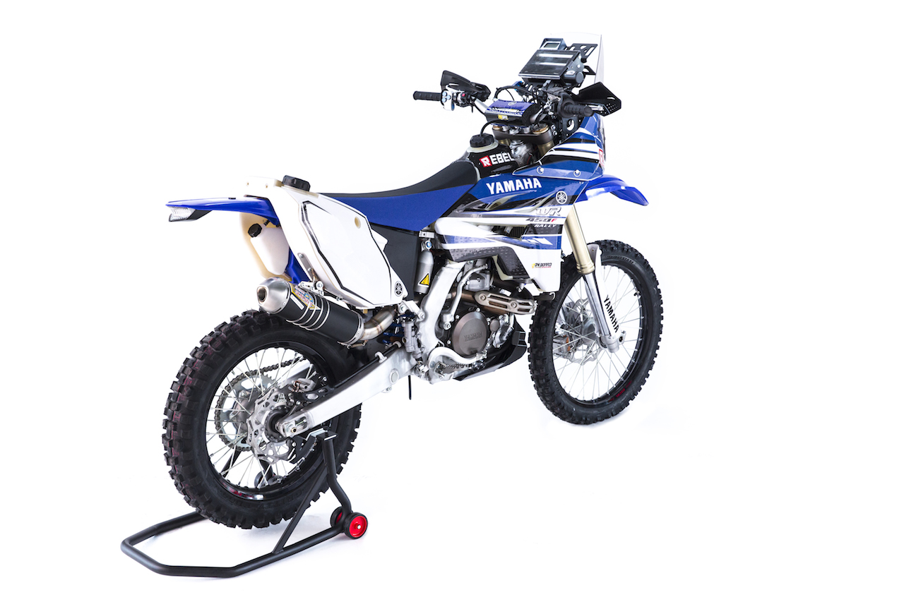 Yamaha WR 450 F Rally Dakar 2015 Botturi Pain Veroheven Van Pelt